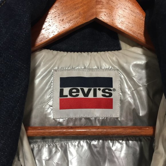 LEVI'S REVERSIBLE DENIM JACKETS SIZE M - Picture 6 of 9